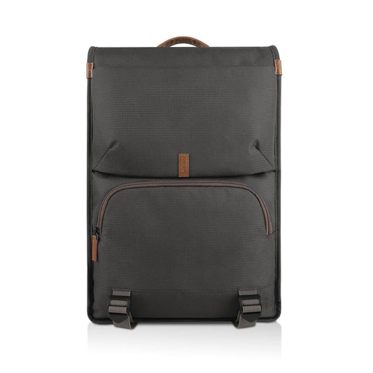 Lenovo B810 39.6 cm (15.6") Backpack Black, Brown
