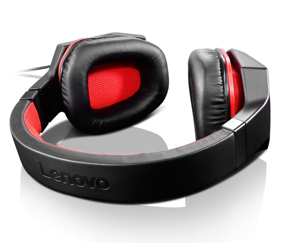 Lenovo GXD0J16085 headphones/headset Wired Head-band Gaming Black, Red