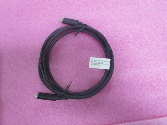 HP L42425-001 USB cable 1.8 m USB 3.2 Gen 1 (3.1 Gen 1) USB C Black