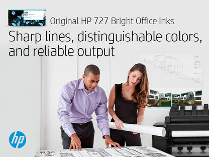 HP 727 130-ml Matte Black DesignJet Ink Cartridge